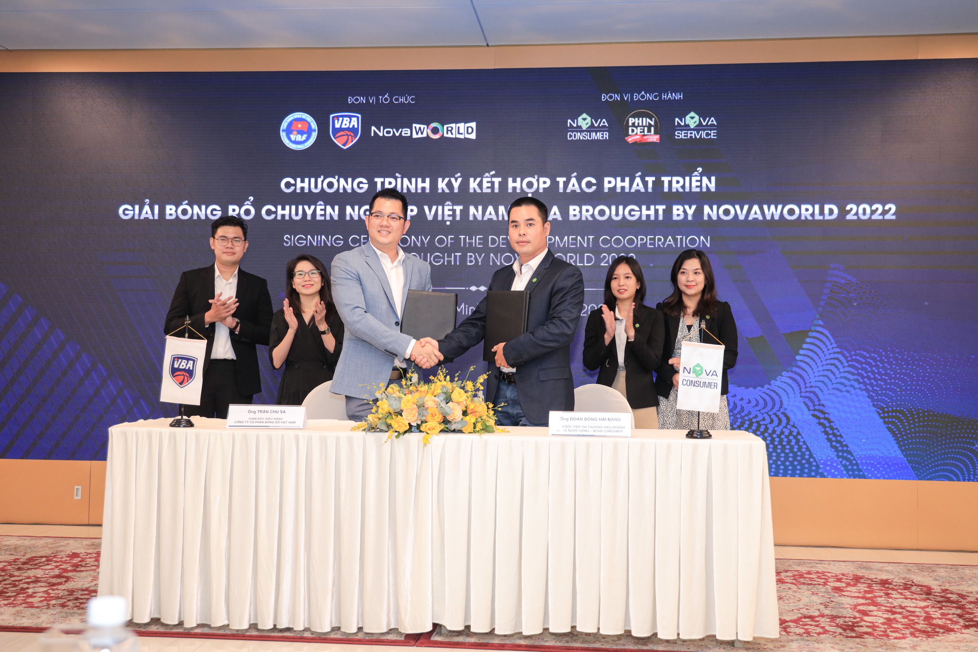 NOVA CONSUMER ACCOMPANIES VIETNAM PROFESSIONAL BASKETBALL TOURNAMENT | VBA - BROUGHT BY NOVAWORLD 2022